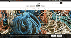 Desktop Screenshot of islandportpress.com